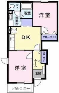 MilkyWay【1階】の間取り