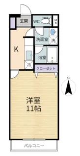 プランドール【1階】の間取り