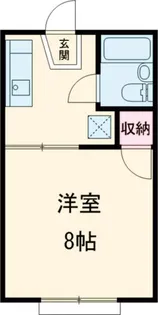 メゾン・ド・タミア【1階】の間取り