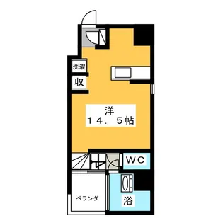 S-FORT六番町【8階】の間取り