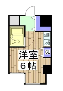 1Rの間取り画像