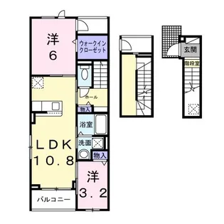 L’hiver【3階】の間取り