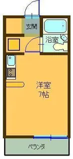 セレーネハイム第26【1階】の間取り