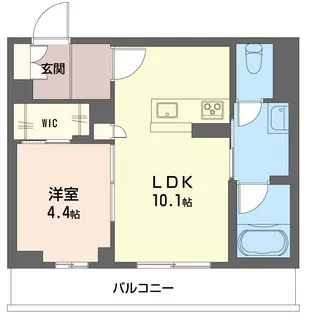 リーフ双葉町【3階】の間取り