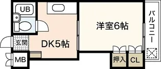 アーバン田部【3階】の間取り