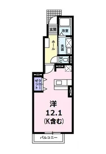 エル・ダンジュ【1階】の間取り