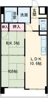 アーバンライフ7TH【6階】の間取り
