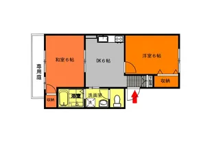 しんせいハウス【1階】の間取り