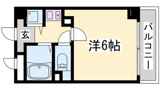 エクセルビュー神戸【2階】の間取り