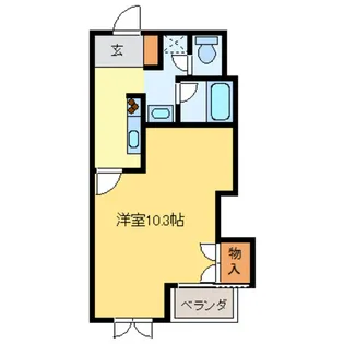 グランハイツ菜の花【2階】の間取り