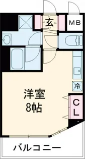 CITY SPIRE 名駅北【2階】の間取り