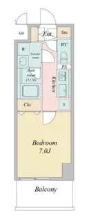 千葉県柏市中央1【マンション】の間取り