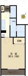 ガーデンビレッジ小石川【1階】の間取り