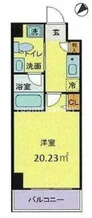 グリフィン横浜・保土ヶ谷駅前【5階】の間取り