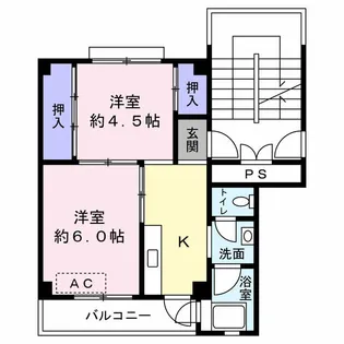 山形県山形市立谷川1【マンション】の間取り