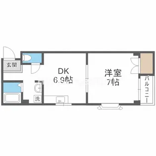 S.field鶴見【1階】の間取り