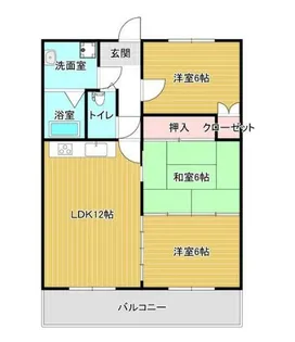 サン・アーバニティー西久保【1階】の間取り