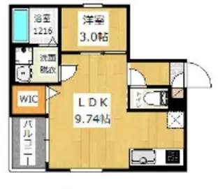 REGALEST堺南島町【2階】の間取り