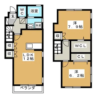 ポルト ラ・フィネの間取り