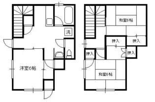 神奈川県座間市東原3【一戸建】の間取り