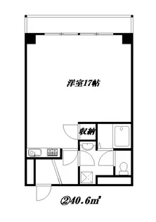 ★ジオナ天神橋【6階】の間取り