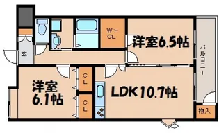 クロスデータビルNo.27【3階】の間取り