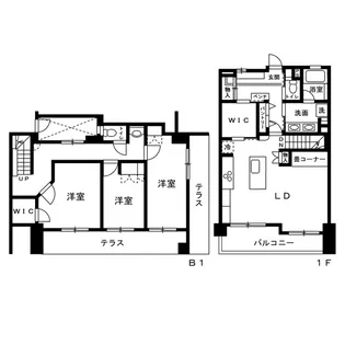 寺塚パーク・ホームズの間取り