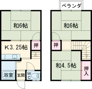 フラットカーサ柳井の間取り