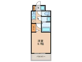 フォーリアライズ福島ルノン【10階】の間取り