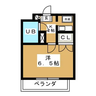 東京都目黒区下目黒2【マンション】の間取り