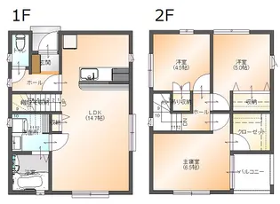 埼玉県熊谷市赤城町3【一戸建】の間取り