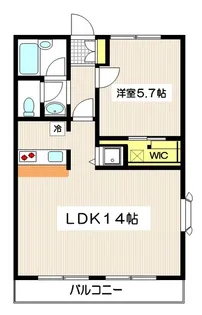 パストラル・泉A館【1階】の間取り