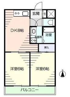 ドミール325【3階】の間取り