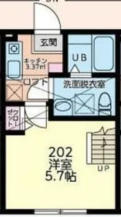 スイング西谷【2階】の間取り