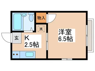 ジョイフル武蔵野【2階】の間取り