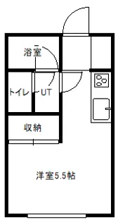 ハイツ3・6【2階】の間取り