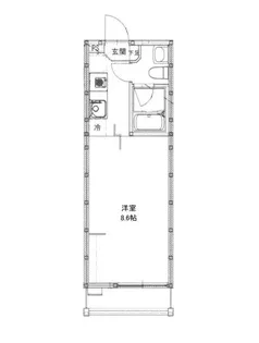 リバーノース大町西【3階】の間取り