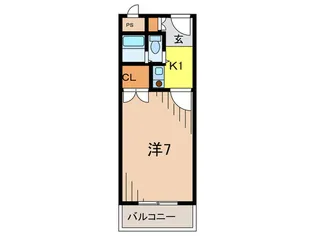 エルベラーノ 宝塚【2階】の間取り