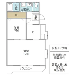 大塚公園マンション I【3階】の間取り