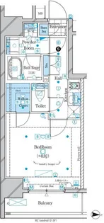 東京都江東区森下1【マンション】の間取り