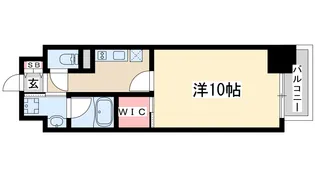 グランドベルヴィ【7階】の間取り