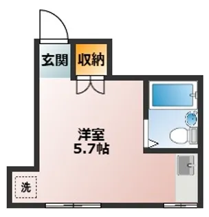 西池ガーデンハイツ【2階】の間取り