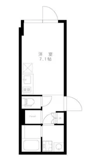 LEGALAND自由が丘【2階】の間取り
