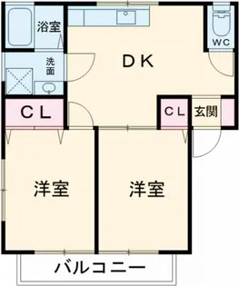 マリーク弐番館【2階】の間取り