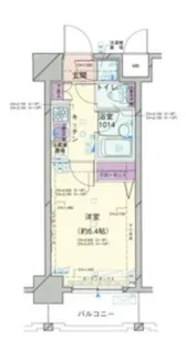 パレステュディオ目白【8階】の間取り
