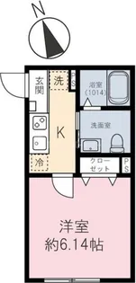 パークアヴェニュー練馬北町【2階】の間取り