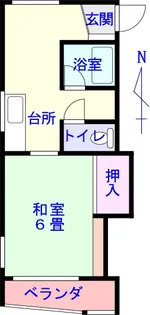 秋桜館【1階】の間取り