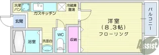 アイビー【2階】の間取り