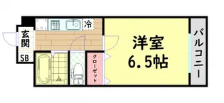 アクティ江之子島【7階】の間取り