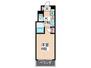 三崎ビル【8階】の間取り
